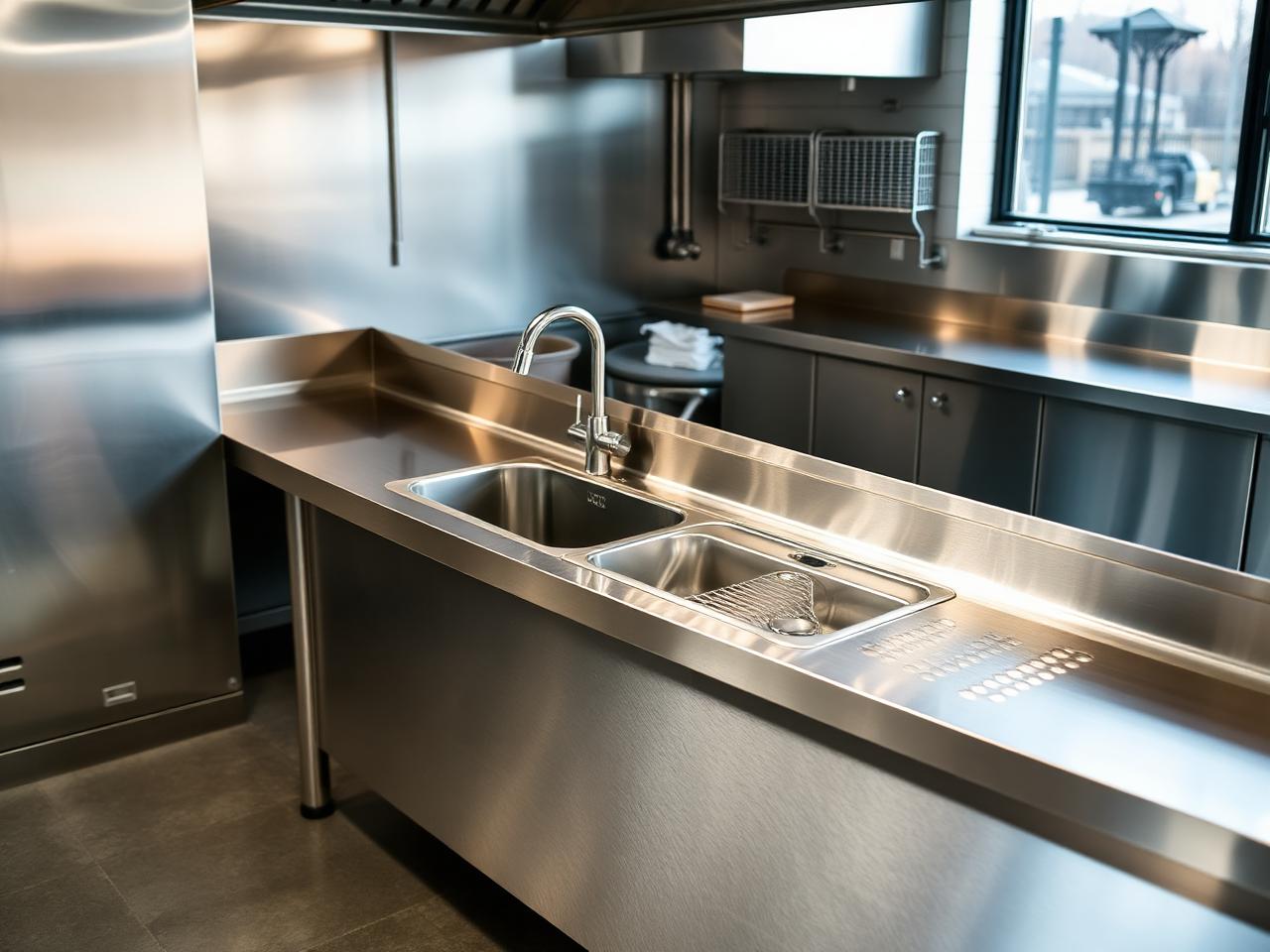 Mobiliário Inox — exemplo 3