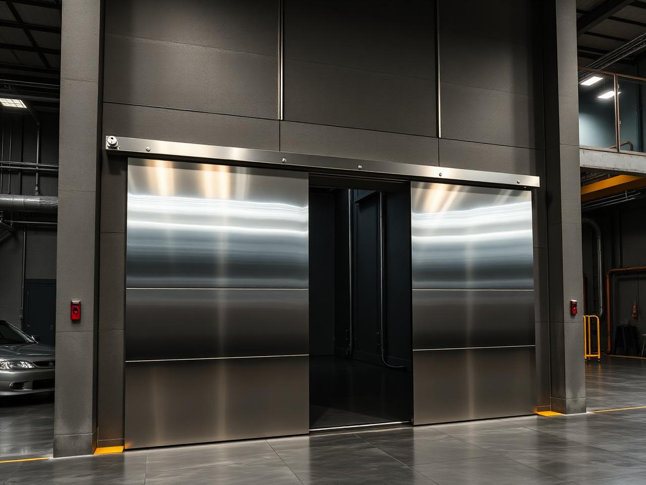 Portas Inox — exemplo 3